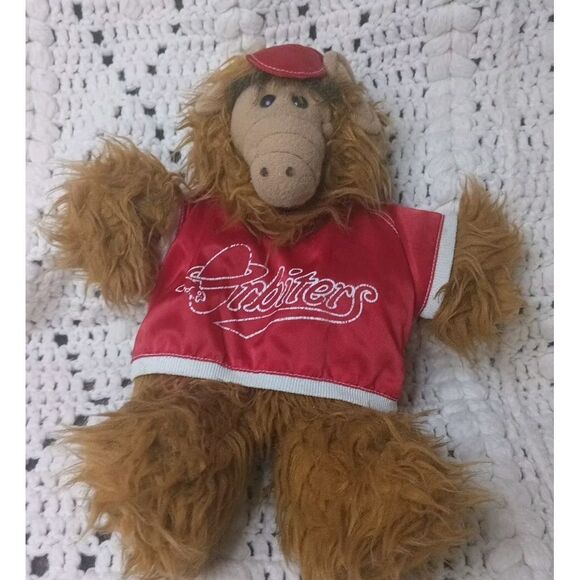 alf Other - ALF Toy Puppet‎ Basketball Jersey ORBITERS 80s ALLEN PRODUCTIONS TV Show Sitcom
